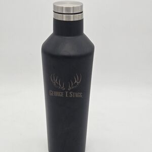 Black Stainless Steel Corkcicle George T. Stagg
